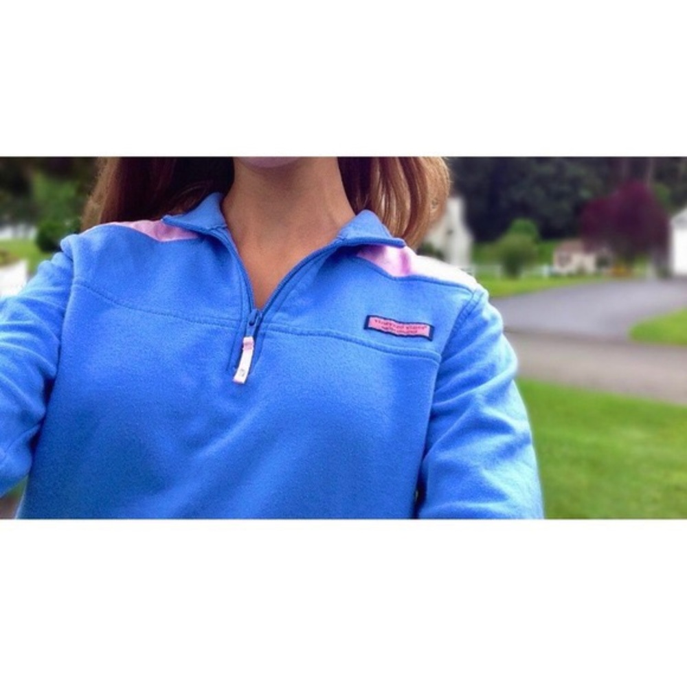 Vineyard Vines Women’s Shep Shirt Quarterzip SZ L